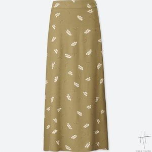 Rayon Printed Flare Skirt | UNIQLO | Great Cond.